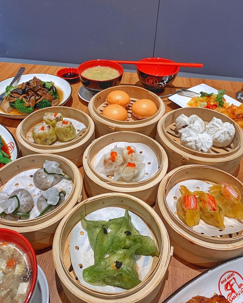 Dimsum và vịt quay tại San Fu Lou, Quận 1