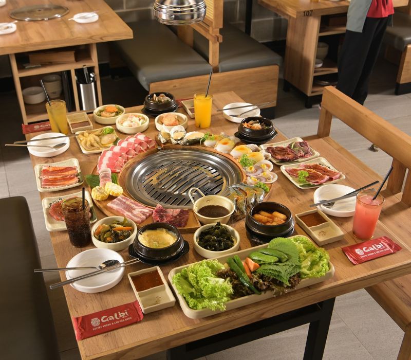 Galbi House - Trải nghiệm ẩm thực Hàn Quốc kết hợp văn hóa gốm sứ. Ảnh: congchungnguyenvietcuong