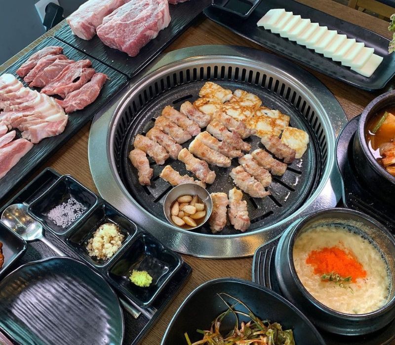 Sukdon BBQ - Thực đơn đa dạng, giá cả phải chăng. Ảnh: sukdonbbq